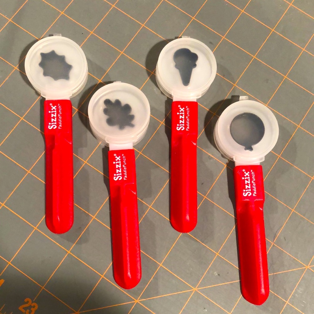 Sizzix PaddlePunch Positionable Hand Punch Dies